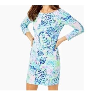 LILLY PULITZER Upf 50+ Sophie Dress Multi Shell Of A Party Dress